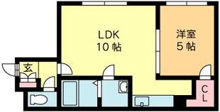 北１８条駅 徒歩6分 2階の物件間取画像